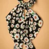 Cheap Banned Retro Geraldine Scrunchie In Schwarz