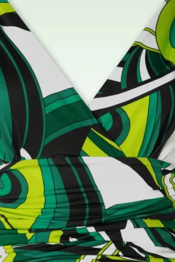 Clearance Vintage Chic for Topvintage Grecian Maxikleid In Grun