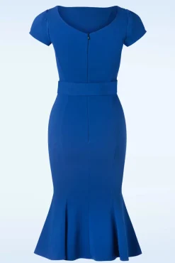 Clearance Vintage Chic for Topvintage Gwen Bleistiftkleid In Konigsblau