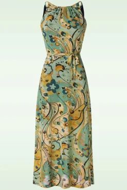 Cheap King Louie Hazel Kleid Frenzy In Dusty Turkis