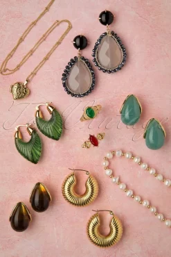 New Topvintage Boutique Collection Heart Locket Halskette In Gold