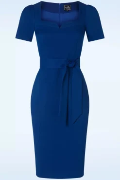 Discount Glamour Bunny Business Babe Helena Bleistiftkleid In Konigsblau