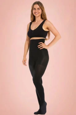 New MAGIC Bodyfashion High Waist Strumpfhose In Schwarz