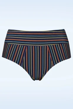 Outlet Marlies Dekkers Holi Vintage High Waist Bikinihose In Multi