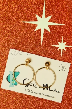 Best Sale Glitz-o-Matic Hoop Ohrringe In Gold