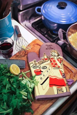 Cheap Blue Q Hoppla, Ich Bin Drunk Oven Mitt