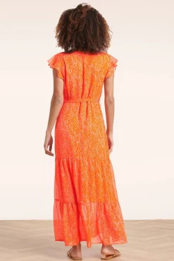 Best Smashed Lemon Ivy Maxi Kleid In Orange