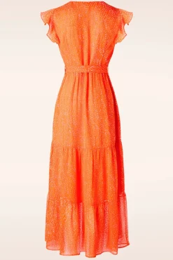 Best Smashed Lemon Ivy Maxi Kleid In Orange