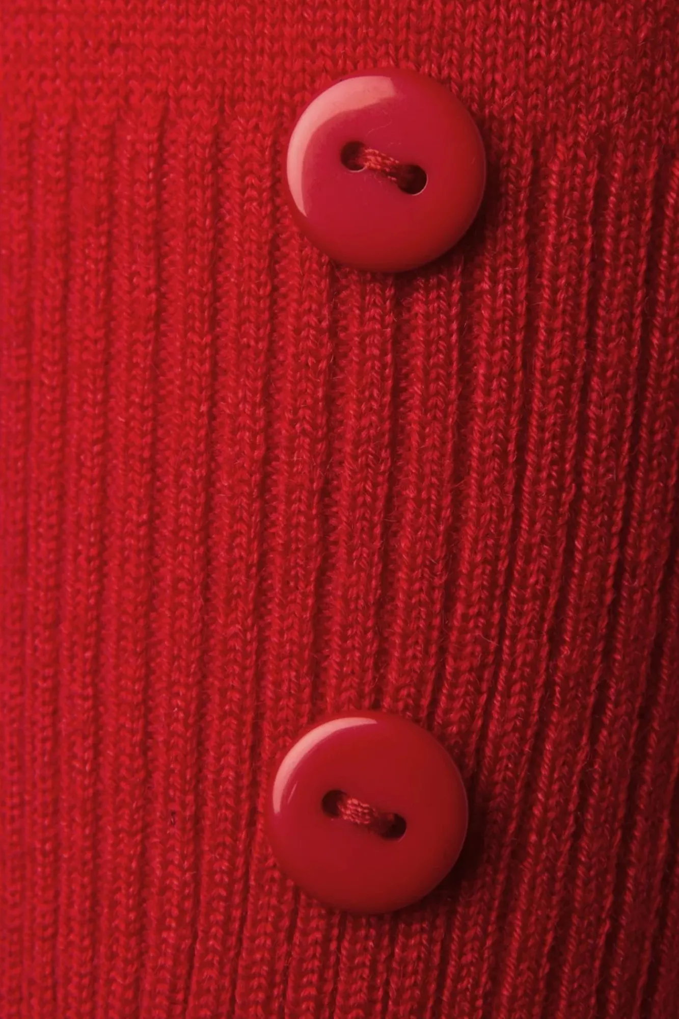Sale Collectif Clothing Jeans-Strickbolero In Rot