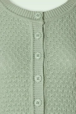 Sale Mak Sweater Jennie Cardigan In Duck Egg Green