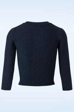 Cheap Mak Sweater Jennie Strickjacke In Marineblau