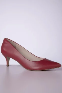 Discount Parodi Shoes Josephine Lederpumps In Rot