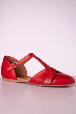 Cheap Miz Mooz Kaden T-Riemen In Scharlachrot