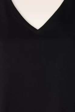 New Smashed Lemon Katie Top In Schwarz