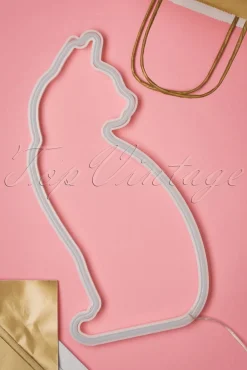 Hot Mustard Katzen Licht Aufrecht