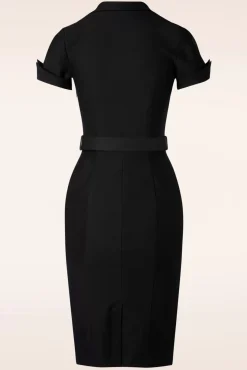 Outlet Zoe Vine Lois Etuikleid In Schwarz