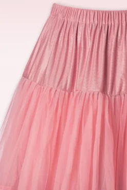 Clearance Banned Retro Lola Lifeforms Petticoat In Vintage Pink