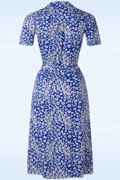 Discount King Louie Lola Mercy Kleid In Tiefem Marineblau