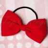 New Banned Retro Lovestruck Bow Haargummi In Rot