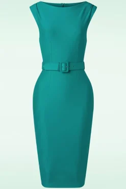 Fashion Zoe Vine Mae Etuikleid In Teal