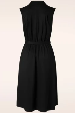 Outlet King Louie Marianne Classic Kleid In Schwarz