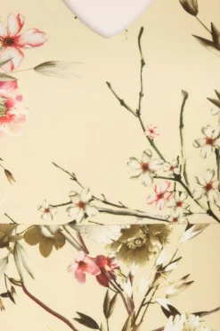 Best Vintage Chic for Topvintage Maribelle Floral Jumpsuit In Schwarz