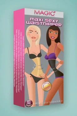 Hot MAGIC Bodyfashion Maxi Sexy Waistnipper In Schwarz
