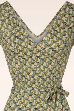 Discount King Louie Mira Merlini Kleid In Woodbine Green