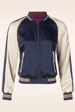 Outlet King Louie Monka Bomberjacke In Abendblau