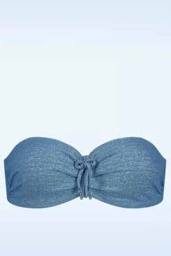 Flash Sale Cyell Mystic Glow Padded Bikinioberteil In Blau