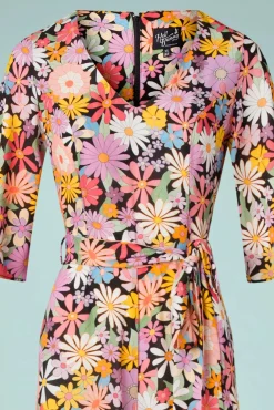Discount Bunny Nadine Flower Jumpsuit In Multi