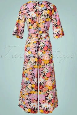 Discount Bunny Nadine Flower Jumpsuit In Multi
