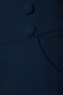 Fashion Banned Retro Niedlich Wie Ein Knopf Shorts In Marineblau