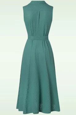 Sale King Louie Nova Kleid Manelli Jacquard In Rauchgrun