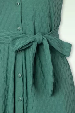 Sale King Louie Nova Kleid Manelli Jacquard In Rauchgrun