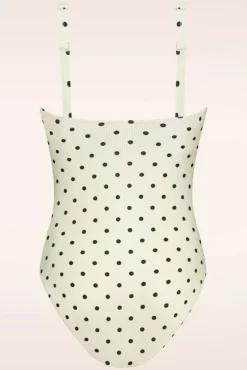 New Cyell On Point Padded Badeanzug In Off White