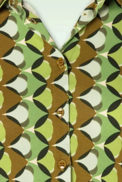 Outlet Surkana Paloma Bluse In Grun