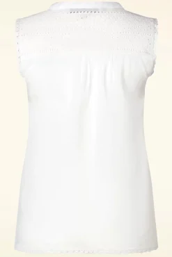 Shop Md'M Paola Bluse In Weis