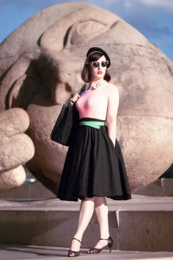 Sale Bunny Paula Swing Rock In Schwarz