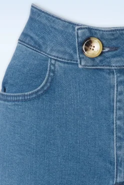 Cheap Mademoiselle Yu00e9Yu00e9 Perfect Playlist Hose In Mittelblau