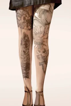 Clearance Marie Antoilette Plume De Jour Strumpfhose