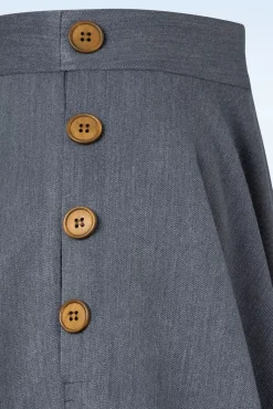 Best Banned Retro Polly May Swing Rock In Blau