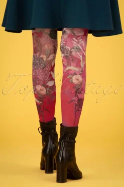 Outlet Marie Antoilette Praline Strumpfhose In Rot