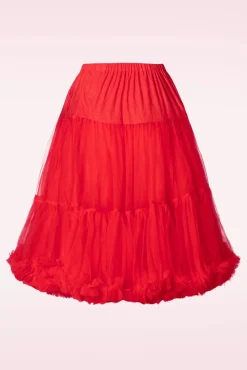 Best Banned Retro Queen Size Lola Lifeforms Petticoat In Rot