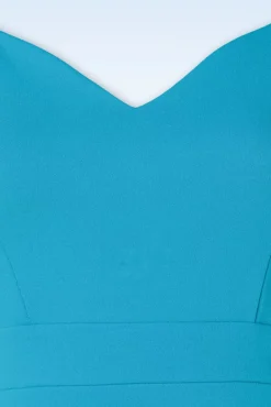 Outlet Vintage Chic for Topvintage Rachel Etuikleid In Aquablau