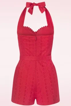 Sale Timeless Raven Playsuit In Rot