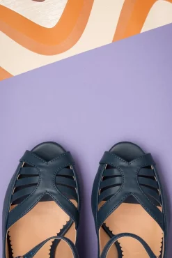 Online Banned Retro Regatta Kelly Lee Sandalen In Marineblau