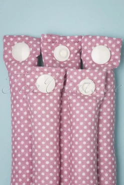Hot Lieblingsstucke By JuttaVerena Rock The Dots - Set Mit 12 Lockenwicklern In Pink