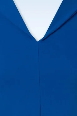 Store Vintage Chic for Topvintage Roxy Swing-Kleid In Konigsblau
