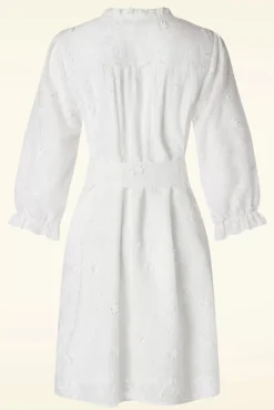 Best Smashed Lemon Ruth Besticktes Kleid In Weis